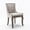 Beige, variant on PORKISS Dining Chairs Set of 2, Thickened Fabric Chairs with Solid Wood Legs, Modern Upholstered Dining Chairs, Beige