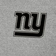 thumbnail image 2 of Men's Antigua  Heather Gray New York Giants Subtle Quarter-Zip Top, 2 of 2