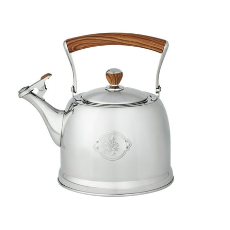 The Pioneer Woman 1.8-Quart Stainless Steel Stovetop Tea Kettle Pot