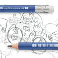 thumbnail image 4 of Staedtler-Mars 1596059 My First Norica Jumbo Triangular Pencils, Pack of 4, 4 of 5