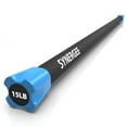 thumbnail image 1 of Synergee Workout Bar Weight Bar - 15lb Weights Padded Weighted Bars – Body Toning Exercise Bar, Strength & Condition, 1 of 6