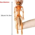 thumbnail image 3 of Event Party Decor Halloween Skeleton House Decoration And Layout Props Pumpkin Head Activity Skeleton Simulation Human Skeleton 2pc/4pc, 3 of 4