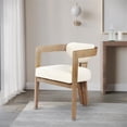 thumbnail image 3 of Meridian Furniture Carlyle Cream Dining Chair, 3 of 10