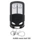 thumbnail image 2 of Matsuzay Interruptor de garaje de inmersión de puerta de control remoto 330Mhz Inalámbrico SMC5326 Manija Sistema de puerta Llaves Abridor de Controles remotos Negro AU800Carcasa metálica330, 2 of 6