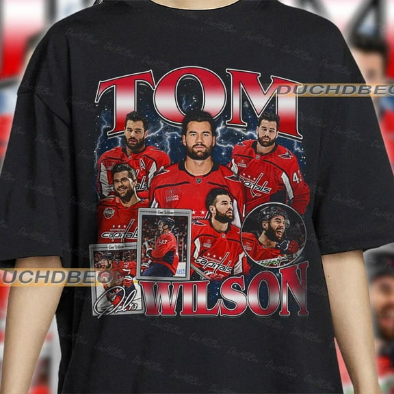 Tom Wilson Shirt Ice Hockey American Professional Hockey Championships Sport T-shirt Vintage Shirt Graphic Tee Gift Fan