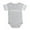 Heather Gray, variant on CafePress - Wooo Ghosts - Cute Infant Baby Football Bodysuit