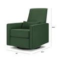 thumbnail image 3 of DaVinci Piper Recliner with 360 Swivel, Glider, Hidden Recline Mechanism, 3 of 6