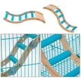 thumbnail image 5 of ZPAQI Bird Ladder Perch Natural Wood Stand Playground for Parakeet Small Parrot, 5 of 9