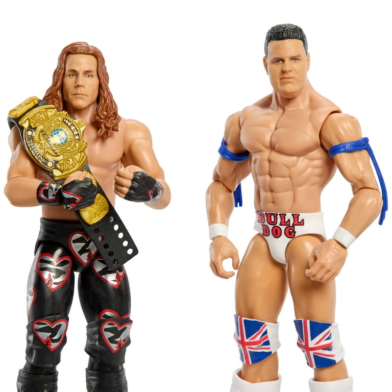 WWE ブリティッシュブルドッグス フィギュア２体セット WWE Championship Showdown Shawn Michaels vs British Bulldog