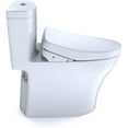 thumbnail image 4 of TOTO® WASHLET®+ Aquia® IV One-Piece Elongated Dual Flush 1.28 and 0.8 GPF Toilet with S500e Electric Bidet Seat, Cotton White- MW6463046CEMFG#01, 4 of 9