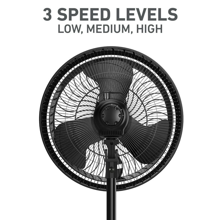 Holmes 16" Outdoor Misting Stand Fan, 3-Speed photo 5