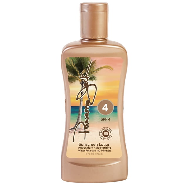 Loción bronceadora con protección solar Panama Jack SPF 4 177ml