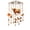 D, variant on Stained Glass Fall Animal Suncatcher Wind Chime, Autumn Window Hanging Decor for Indoor Outdoor Home