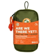 Are We There Yet? Travel Essentials by Be Smart Get Prepared, 84 Pieces – PPE, Camping, Hiking, Fishing, Boating, Family