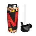 thumbnail image 3 of Lsque Sml Jeffy Pattern 18oz Sports Insulated Kettle With Straw Insulated Water Bottle Insulated Tumbler For Men Womans Sports Insulated Kettle, 3 of 8