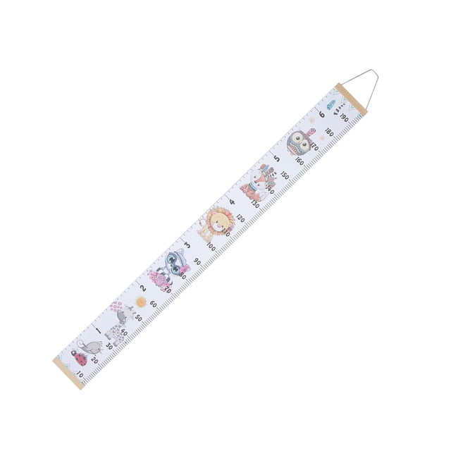 M Buder Gráfico de Crecimiento para Niños Regla Medidora de Altura Infantil Decorativa para Pared Habitación de Bebé Lindo Patrón Estilo 4