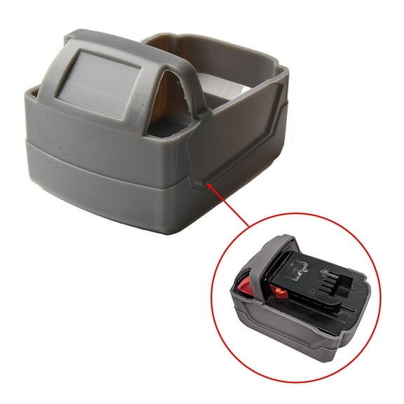 BUYISI 1PC Silicone Protective Cover Case Suitable For-Milwaukee 4.0,5.0 Battery Silicone Protective Cover Power Tool Accessories