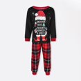 thumbnail image 3 of Chemise d'Automne Familiale Haut Pantalon Style Noël à Carreaux Costume Quotidien (Rouge P Papa), 3 of 9