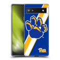 thumbnail image 1 of Head Case Designs Officially Licensed University Of Pittsburgh University Of Pittsburgh Stripes Soft Gel Case Compatible with Google Pixel 6a, 1 of 7