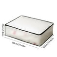thumbnail image 2 of EVA Quilt Storage Bag with Transparent Visible Window for Moving and Home Organization, 2 of 7