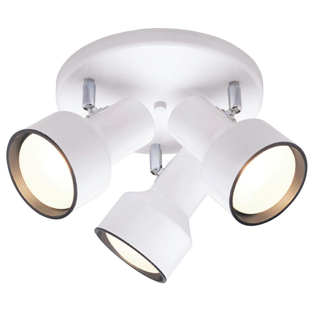 Ul Listed 3 Light Multi Directional Flush Mount Ceiling Fixture