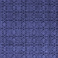 thumbnail image 1 of Ahgly Company Indoor Square Abstract Blue Modern Area Rugs, 3' Square, 1 of 4