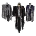 thumbnail image 2 of Hanging Ghost Halloween Decoration Scary Realistic Poseable Skeleton Decor Spooky Atmosphere Layout Prop for Haunted House, 2 of 7