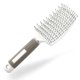 thumbnail image 1 of Volumizing Curved Scalp Massage Comb for Women, Home Hair Detangling and Styling Ribbed Brush - White - Single Piece, 1 of 5