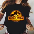thumbnail image 2 of 2024 Nueva película de la serie Jurassic World Dominion, camiseta con estampado gráfico de dinosaurio Owen Grady, ropa para mujer, camisetas de manga corta para mujer, 2 of 4