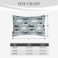 thumbnail image 4 of Daiia Swan Princess On Lake Bedding Waterproof Pillow Protector Zippered Queen – Bed Bug Proof Pillow Encasement-16"x24", 4 of 6