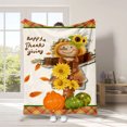 thumbnail image 3 of Xihbxyly Oferta del día Liquidación Manta de franela in temática de otoño y calabaza, manta de Acción de Gracias, manta acondicionadora, 70 x 100 cm, 3 of 5