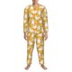 thumbnail image 3 of Balery Funny Chicken Pijama para Hombre de Dos Piezas con Manga Larga, Conjunto de Dormir y Descanso Suave con Bolsillos-Small, 3 of 7