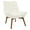 Beige, variant on OSP Home Furnishings Shelly Tufted Chair in Charcoal Fabric with Coffee Legs K/D