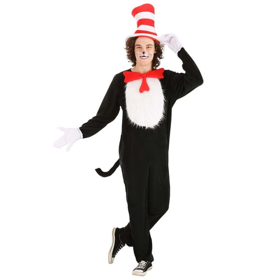Plus Size Adult Cat in the Hat Costume
