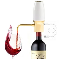 Electric Wine Aerator Pourer Automatic Wine Dispenser Pourer Spout with USB Rechargeable, Electric Wine Decanter and Wine Pourer,Best Gift for Wine Lovers