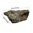 thumbnail image 2 of Realistic Rocks for Outdoor Decor - PU Foam Artificial Landscape Stones - Non-Hollow Rocks for Garden, Yard, Lawn & Patio - Weather-Resistant Decorative Stones, 2 of 7