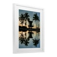 thumbnail image 3 of Stupell Industries Palm Tree Reflection White Framed Print Under Glass, design by Jared Kreiss, 3 of 9