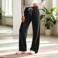 thumbnail image 6 of Women's Straight Leg Sweatpants Athletic Joggers with Pockets Casual Winter Lounge Travel Pants Fashion Outfits, 6 of 8