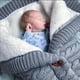 thumbnail image 4 of Mantas De Dormir Para Bebés Con Botones, Forro Polar Suave Y Grueso, Envolturas Para Cochecito De Bebé, Manta De Accesorios Para Bebés Yuarrent BA001455-05, 4 of 6