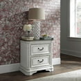 thumbnail image 2 of Magnolia Manor White 2 Drawer Night Stand, 2 of 8