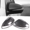 thumbnail image 2 of Black-2-Black Side Mirror Caps For Mercedes Benz W205 W222 W213 W238 X205 X253 C217 W463 C253 W253 Cover C S GLC E G Class AMG replace, 2 of 7