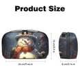 thumbnail image 5 of Christmas Travel Organizer Hard Drive Bags Cable Organizer Multi USB Cable Organizer Oxford Cloth Waterproof Electronics Storage Bag 5.9x9.44x3.14 in, 5 of 6