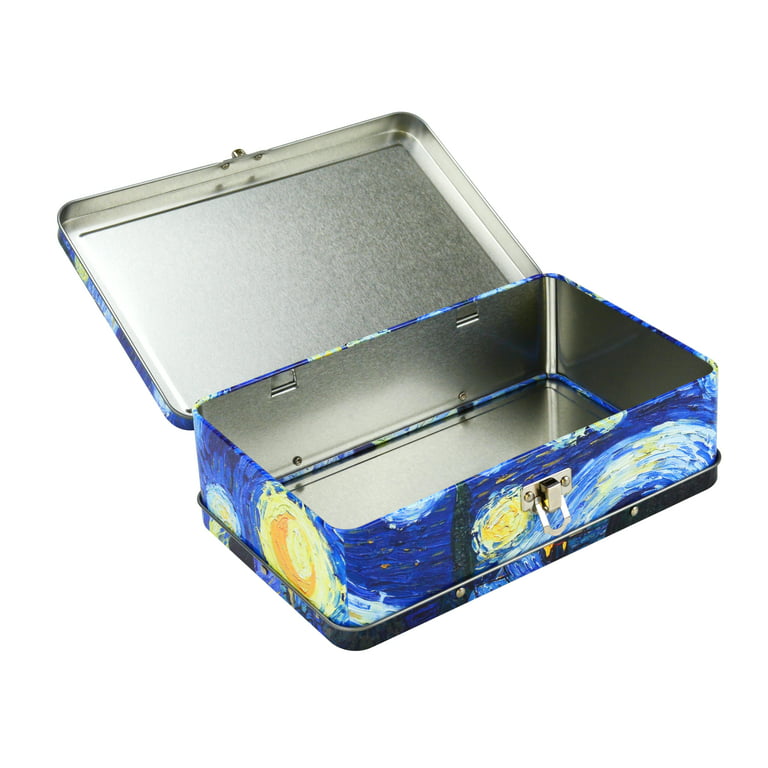 Daho Metal Pencil Box (Starry Night)