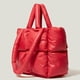 thumbnail image 4 of Minnieouse Bolso de mano ligero acolchado con correas de hombro cómodas y acolchadas Bolso de hombro Bolsa de almohada Verde Type2 NO2, 4 of 6