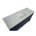 thumbnail image 3 of Lakeshore 60" Single Bathroom Vanity with Royal Blue Cabinet and Engineered White Top, 3 of 6