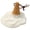 White, variant on Decorative Door Stoppers for Bottom of Door, Cute Door Stopper with Ice Cream Shape, Funny Rubber Wedge Door Stoppers for Block Doors And as Decorative Ornaments for Home, White