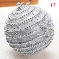 thumbnail image 3 of Bola de Navidad decorativa, bola de espuma blanca, adorno colgante, adornos para árbol de Navidad, decoración para fiestas en el hogar, manualidades, regalo, 3 of 5