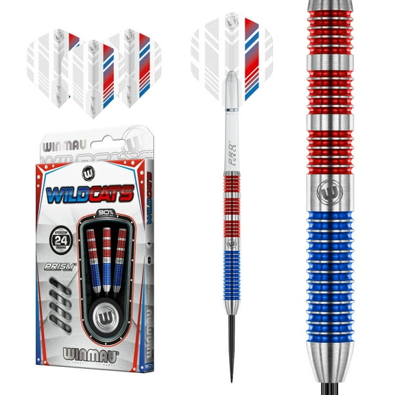 Winmau Wildcats Steel Tip Darts 24g