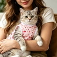 thumbnail image 7 of Sleeveless Dog T-Shirt for Small Dogs Cute Breathable Pet Shirt for Chihuahua Cats Yorkies and Small Breed Dogs(Pink,M), 7 of 7