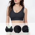 thumbnail image 4 of Endives Jelly Bra for Women Wireless Full Coverage Support Bra Back Hook Closure Soft Everyday Sleep Bra for Large Bust XL, 4 of 7